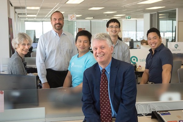 Jim Derbyshire, Optigo board chair and VentureLabs program director, received the SFU Chancellor's Distinguished Service Award